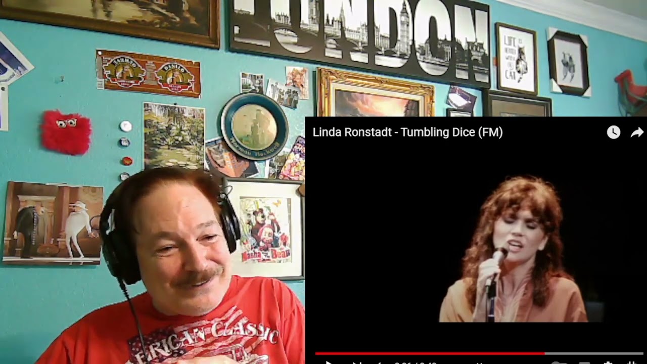Linda Ronstadt Tumbling Dice, A Layman's Reaction YouTube