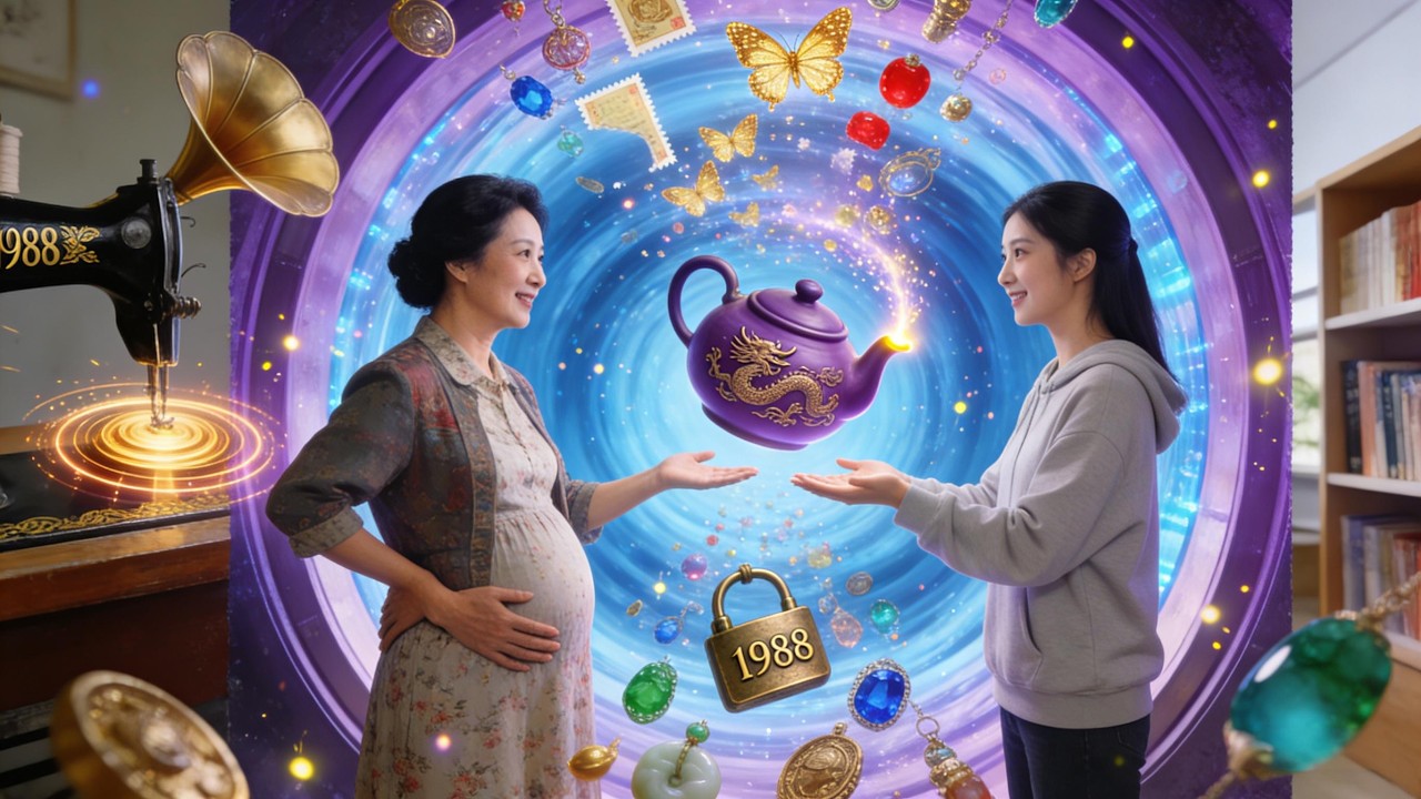 三炷香竟把去世的媽召回了？她還從80年代給我帶了這個…我直接發財了！