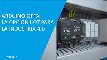 Introducción al curso de programación industrial del PLC Arduino OPTA de Finder (Udemy)