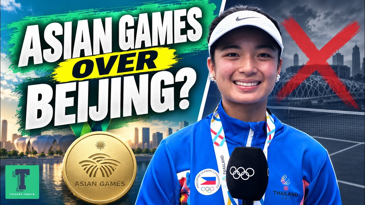 Why is Alex Eala playing the Asian Games instead of Beijing?