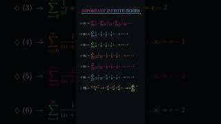 10 Important Infinite Series Every Student Must Know | e^x Series &amp; Infinite Expansion #infinite
