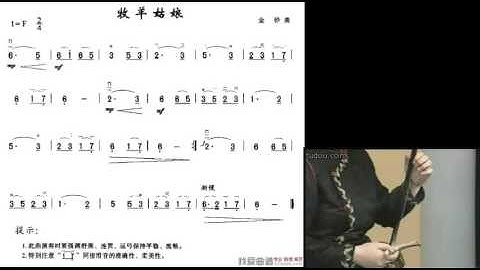 宋飞二胡示范 Demonstrated by Song Fei 二级 牧羊姑娘