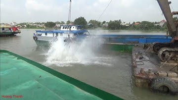 Tập 3 . không ngờ cát ở dưới sông nhiều đến vậy . hành trình đi lấy cát