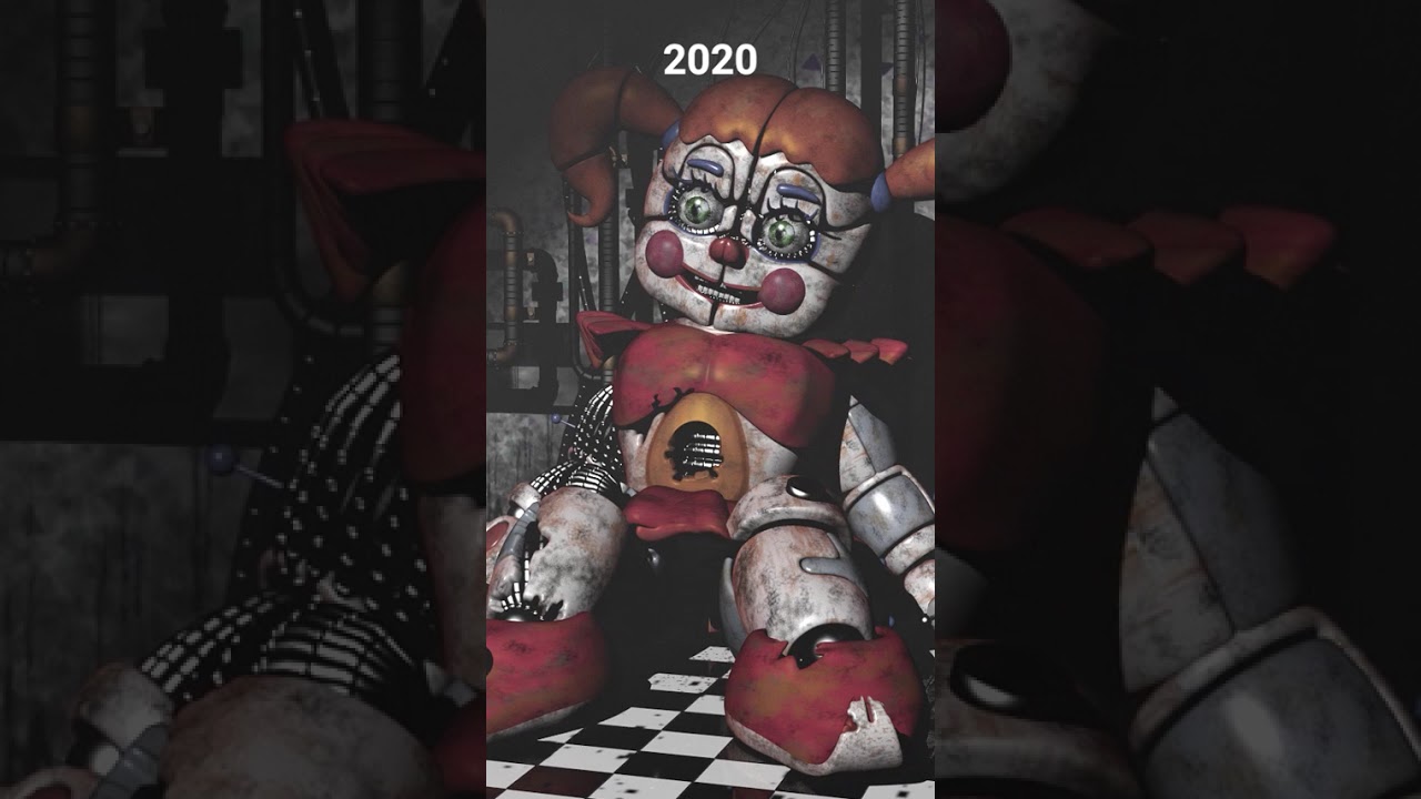 FNAF Circus Baby over the years