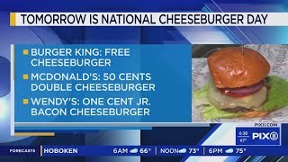 National Cheeseburger Day: Fast food restaurants celebrate with deals
