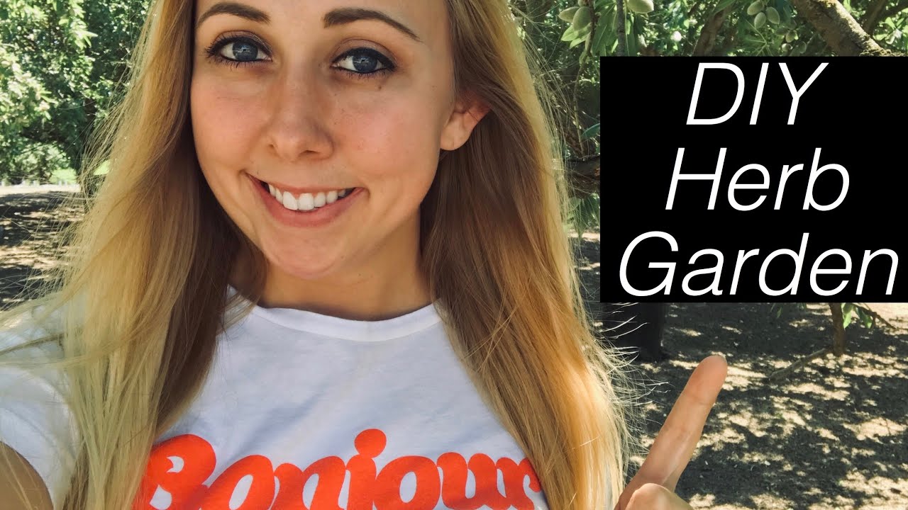 DIY Herb Garden withme YouTube