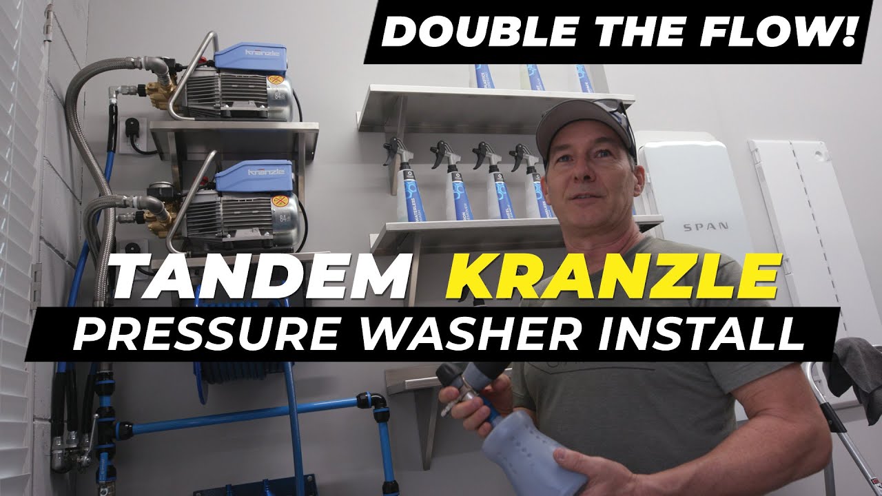 Tandem Kranzle Pressure Washer Install: Double the Flow! 