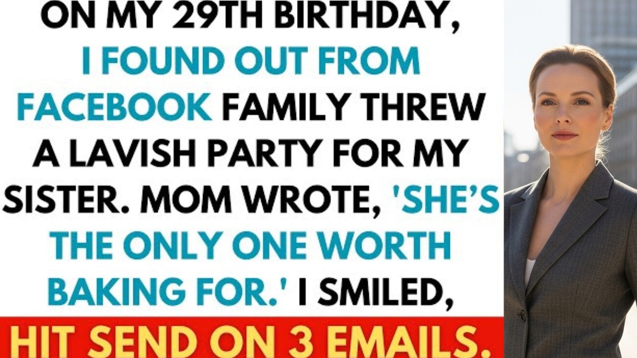 On My 29th Birthday, My Parents Said My Sister Was “The Only One Worth Celebrating”—And I Snapped