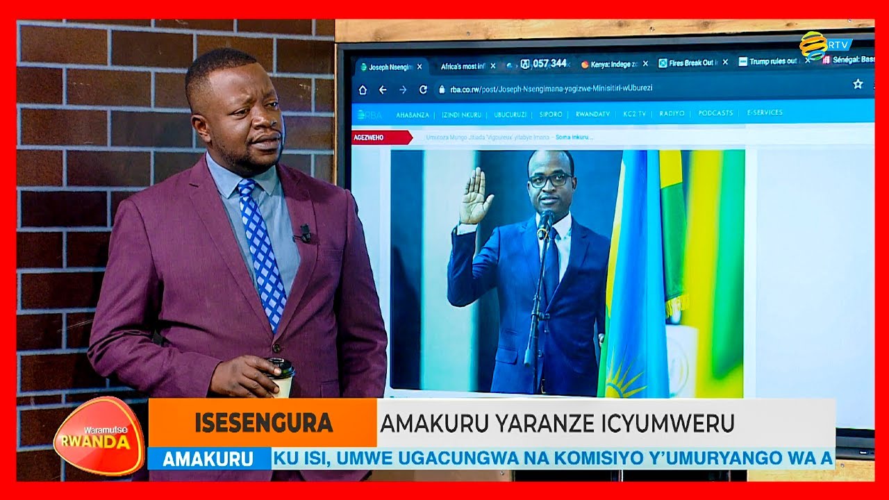 AMAKURU YARANZE ICYUMWERU: U Rwanda rukomeje gushyira imbaraga mu ...