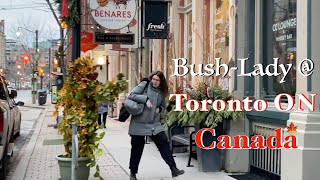 Bush-Lady pranks Toronto Canada [part-1] #pranks2021 #justforlaughs #bushmanpranks #funniestreaction