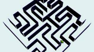 Animated diamond through a maze.avi