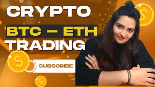 Crypto trading today, BTC  \& ETH   13 OCT @vjinvestment #bitcoin #ethereum #cryptotrading