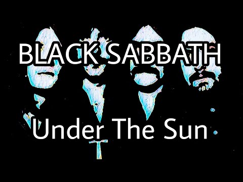 BLACK SABBATH - Under The Sun (Lyric Video)