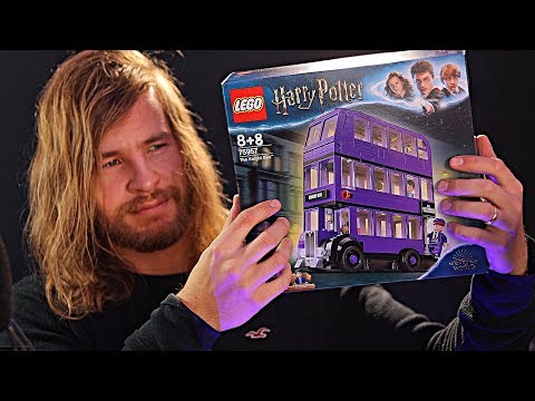 ASMR | Building LEGO Knight Bus | 1+ hour for SLEEP