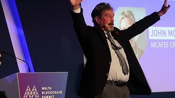John McAfee | Malta Blockchain Summit 2018