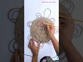 Diy//Beautiful jute wall hanging idea 💡// wall mate #craft #ytshorts #jhota #viralreels #wallmate