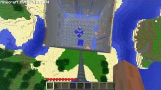 Minecraft - Longest freefall ever.