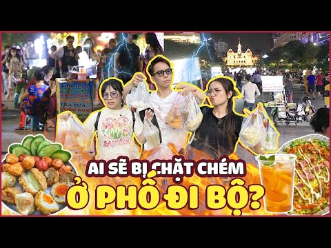 Giả khách du lịch ở Phố đi bộ: Ai là người bị chém ??? 2023 Mới