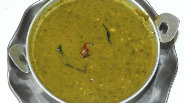 | Massoppu Sambar Recipe | Tasty Mixed Leafy Curry...
