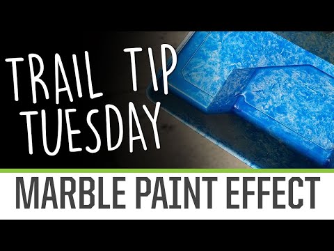 Trail Tip Tuesday: Marble Paint Effect