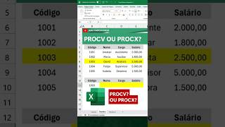 Como Trazer VÁRIAS COLUNAS com um Único PROCV (Igual ao PROCX)