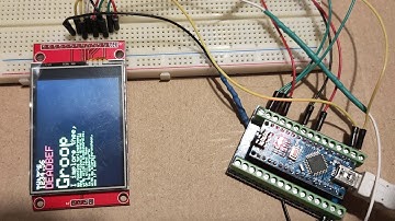 nano ili9341 tft slow refreshing