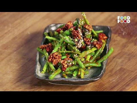 Cook Smart Shorts | Chilli Bean Salad with Caramelized Walnuts | Chef Sanjeev Kapoor