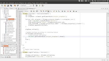 BlackBerry 10 HTML5 Apps 11 - Toggle Time Tracking