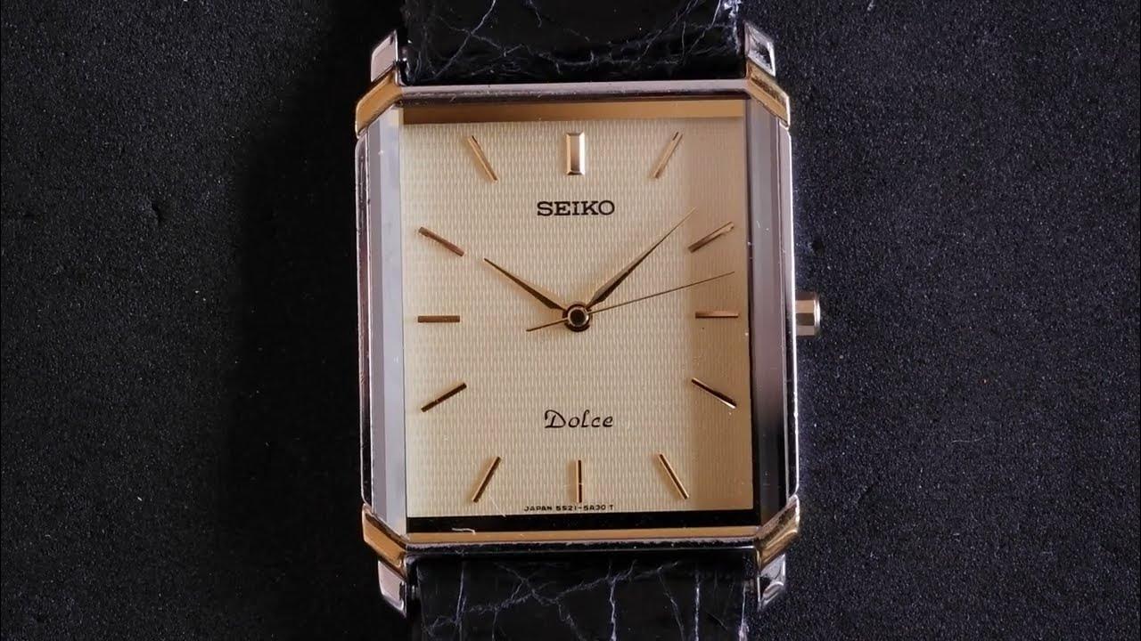 Seiko 5S21: Quartz watch with sweeping seconds hand - YouTube