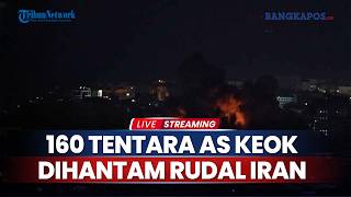 Rudal Iran Berhasil Lumat Israel! Pasukan AS Kena Serangan Kejutan 160 Tentara Dihantam Rudal