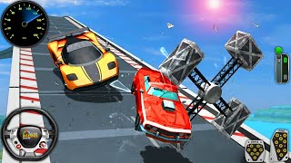Real Mega Car Crash Driving - Extreme Beam Car Jump Derby Racing : Android Gameplay #2 screenshot 2
