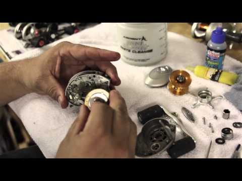 How to Disassemble and Clean Low-Profile Baitcaster Fishing Reels 