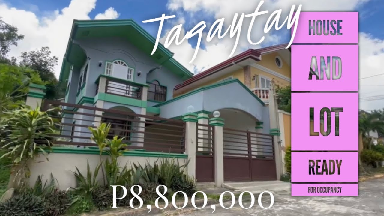 V20923 • Tagaytay House and Lot 180 SQM Ready For Occupancy 