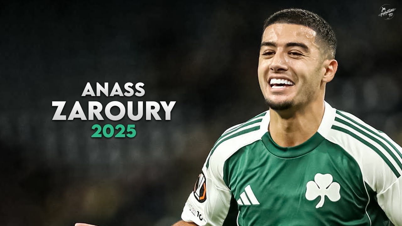 Anass Zaroury 2025 - Crazy Skills, Assists & Goals - Panathinaikos | HD Anass Zaroury 2025 - Crazy Skills, Assists & Goals - Panathinaikos | HD