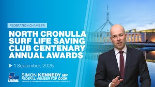 North Cronulla Surf Life Saving Club Centenary Annual Awards