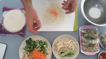 Vriendin 21: zo vouw je springrolls