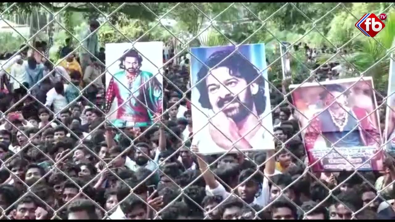 Prabhas Visits Mogalturu, Food Arrangements For Fans Krishnam Raju 10 Days Ceremony | FB TV