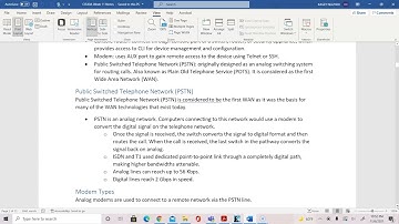 CIS40A Unit 11 Lecture: Remote Access and VPNs