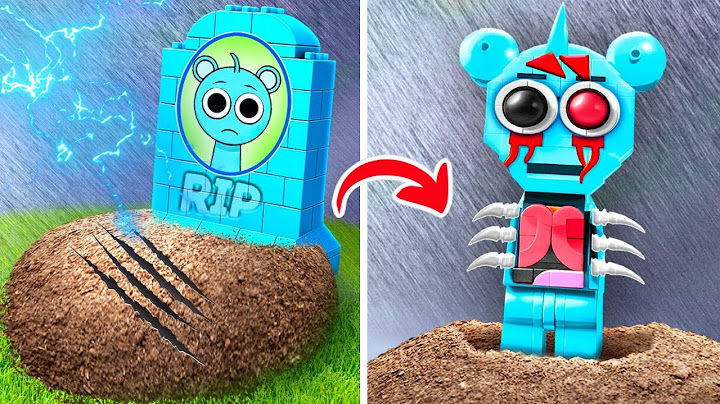 RIP Aqua Sprunki! 💧👻 *Monster LEGO Incredibox vs DIY Paper Gamebook*