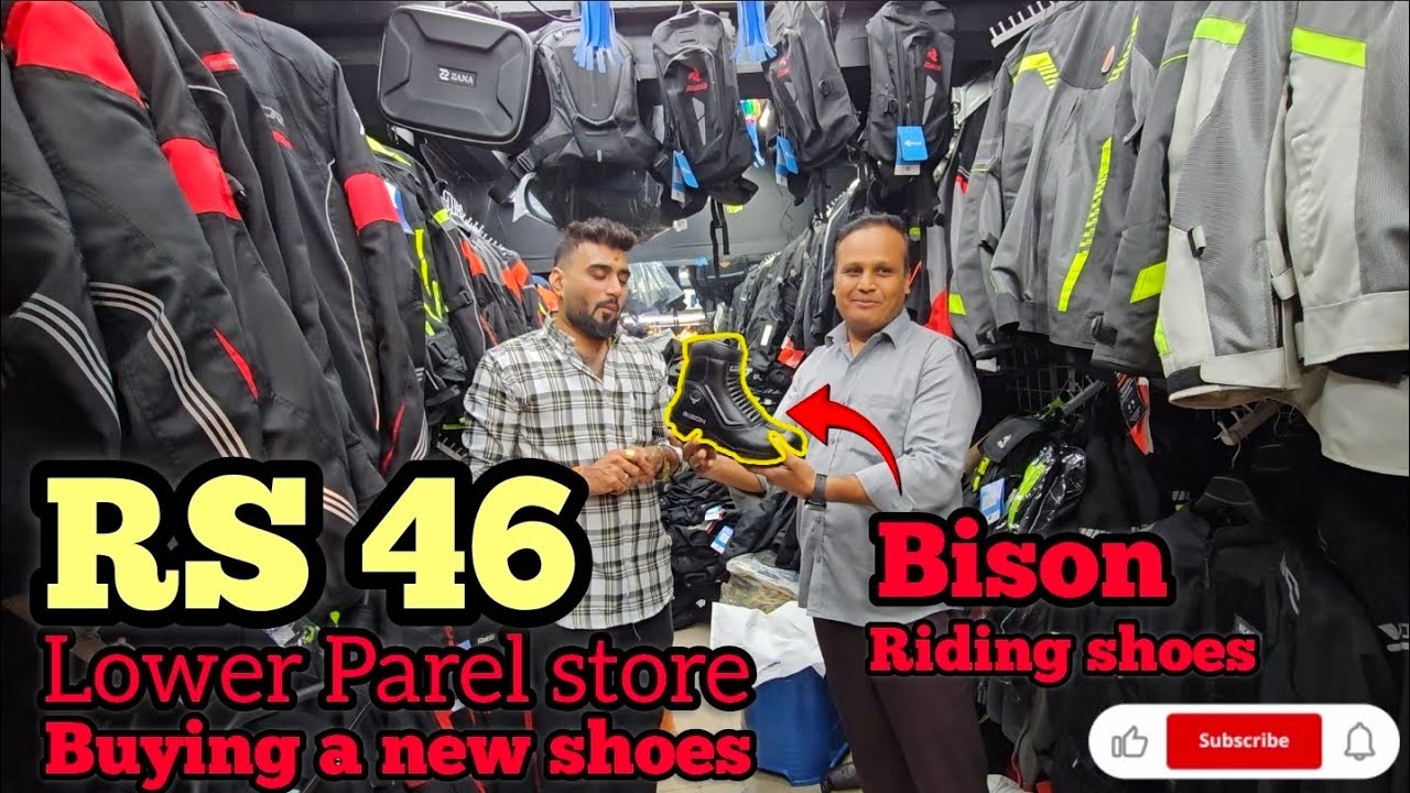 Bison Riding Gears Bison Riding shoes || Rs 46 bikers || best riding gears shop in Mumbai ...