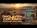 Dholavira Explained With MCQ | UPSC/BPSC/UGC-NET History