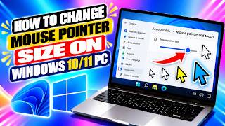 How to Change Mouse Pointer Size on Windows 10/ 11 PC