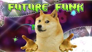 FUTURE FUNK STREAM!! GEOMETRY DASH DAY 3!! 30% (LIVE)