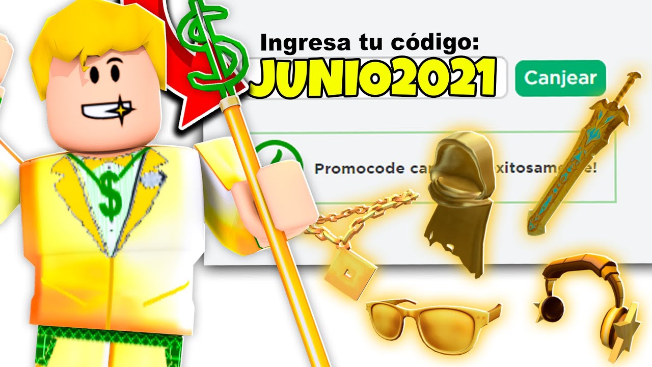 Todos Los Promocodes De Roblox Junio 2021 Roblox Youtube - codigo para tener robux xonekk