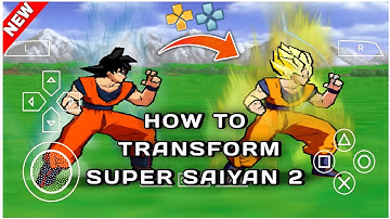 How To Transform Super Saiyan 2 in Dragon Ball z Shin Budokai 2 on PPSSPP in Android