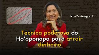 Técnica poderosa do Ho'oponopo para atrair dinheiro