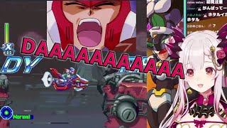 Patra vs Ride Chaser in Megaman X5 [Suou Patra]