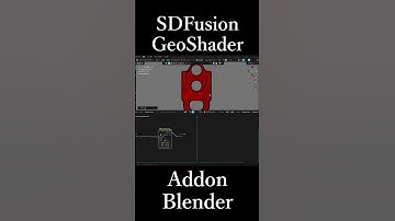 Blenderのアドオン「SDFusion」の紹介動画です。概要欄にURLがあります。#blender #addon #sdfussion