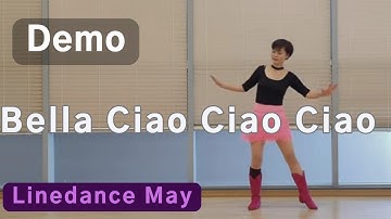 Bella Ciao Ciao Ciao Line Dance (Improver:Mark Furnell & Chris Godden) -  Demo