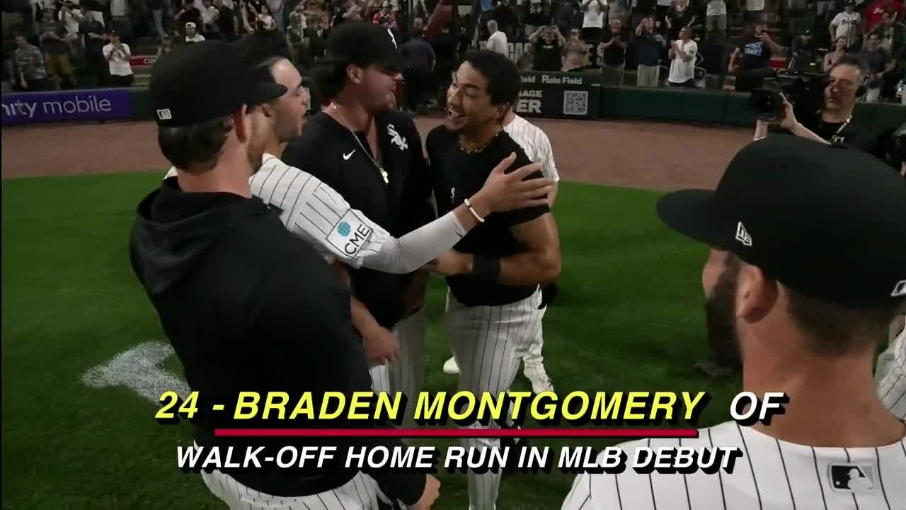 WALK-OFF HOME RUN IN MLB DEBUT 🤯 Braden Montgomery gives White Sox the win vs. Braves 😤 | ESPN MLB